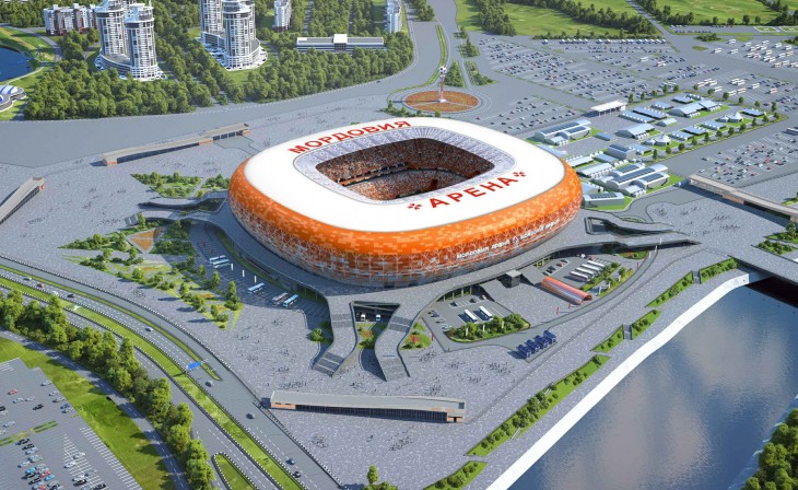 Саранск. Стадион "Мордовия Арена"