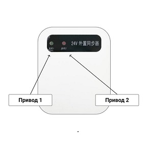 Автономный модуль для синхронизации 2-х приводов на одной створке wgs-4-24